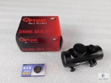 New Optima 30mm Red Dot With Adjustable Brightness Levels and Weaver Style Mount
