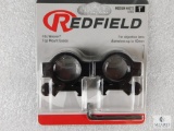 New Redfield Rifle Scope Rings. Matte Finish