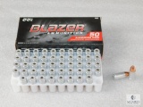 50 Rounds CCI Blazer 9mm Ammo. 115 Grain FMJ