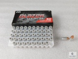 50 Rounds CCI Blazer 9mm Ammo. 115 Grain FMJ