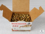 333 Rounds Winchester .22 Long Rifle Ammo. 36 Grain Copper Plated Hollow Point. 1280 FPS