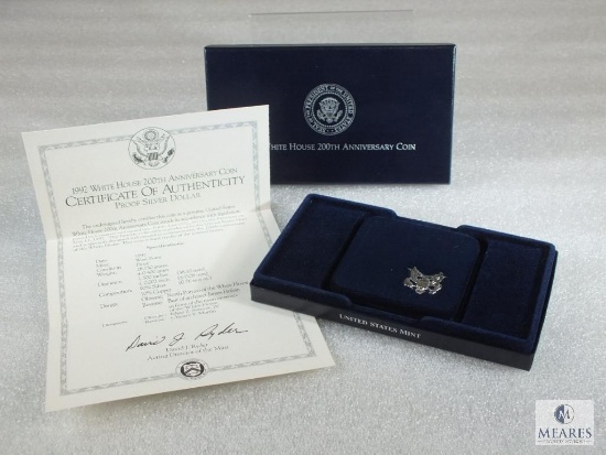 US Mint 1992 White House 200th Anniversary Silver Dollar