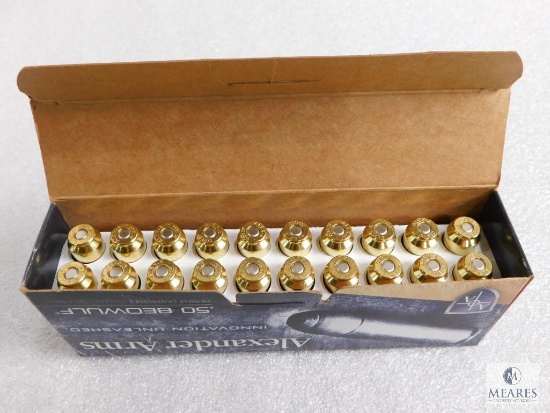 20 Rounds Alexander Arms .50 Beowulf 350 Hollow Point XTP Ammo