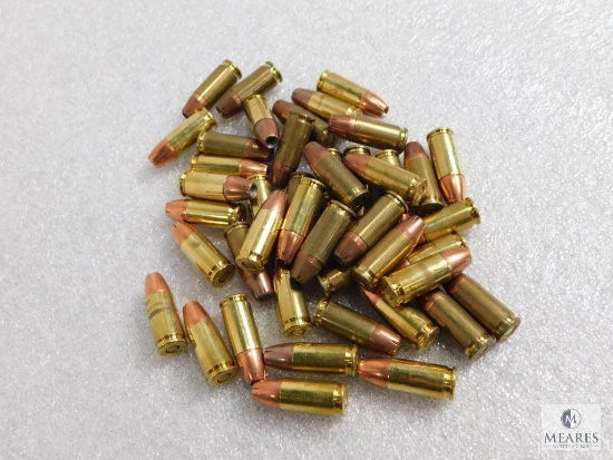 45 Rounds Winchester & Hornady 9mm Luger Ammo Self Defense Hollow Point Ammo