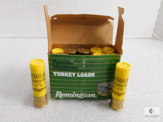 10 Rounds Remington Premier Magnum Turkey Loads 20 Gauge 6 Shot 3" Shells