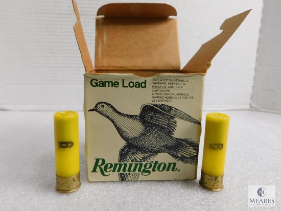 25 Rounds Remington 20 Gauge 2-3/4" 6 Shot Shells