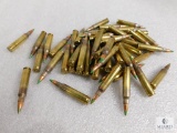 50 Rounds 5.56 Nato Green Tip Ammo