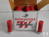 25 Rounds Winchester Super Target 12 Gauge Steel Shot 2-3/4