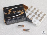 20 Rounds Speer Gold Dot .25 Auto 35 Grain GDHP Ammo