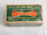 50 Rounds Remington UMC Kleanbore .22LR Ammo (Vintage box)