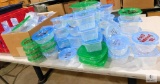 Large Lot of Plastic Containers