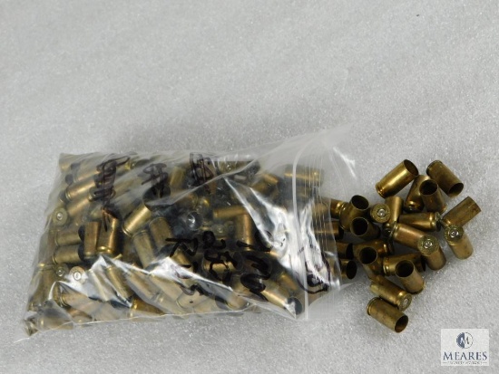 250 Count 9mm Brass Casings for Reloading - Once Fired