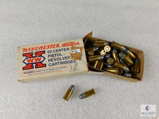 38 Rounds Winchester .32 S&W 85 Grain Lead Ammo