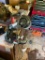 Chainsaw Sharpener, Bench Grinder, and Dewalt PowerShop Radial Arm Saw