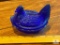 Fenton Cobalt Hen on a Nest