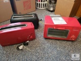 Farberware Toaster Oven and Two Toasters