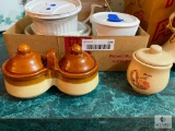 Assorted Corningware and Glassbake