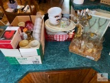 Wedding/Anniversary Items, Candle Assortment, Collector Dishes