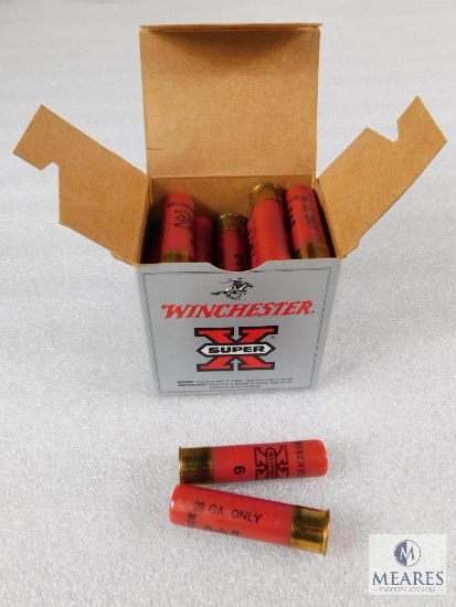 25 Rounds Winchester 28 Gauge 2 3/4 Inch 1 Oz. #6 Shot