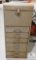 Vintage Tool Chest 6 Drawer & Top Storage with Assorted Tools and Fasteners