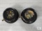 Lot of 2 Mercoid Switch Mercury Industrial Gauges Max Pressure 200 PSI