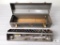 Metal Toolbox with SK Ratchet Wrench, Extensions, 1/2