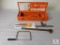 Black & Decker Metal Toolbox with File Set, Screwdrivers, Square, Hacksaw and More