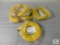 Lot of New 5 Daniel Woodhead Mini-Head Quik Connector Cables 600 V 8 Amps Cat #42803+