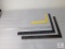 Lot of 3 Framing Squares & 36