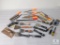 Large Lot of Assorted Chisels, Scrapers, Files and Trowel