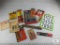 Lot of Assorted Consumables - Sawzall, Jig, and Hacksaw Blades, Number Stickers, Sandpaper and more