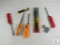 Lot - Zippo Lighter, Assorted Grill Lighters, Razor and Hand-held Saw