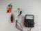 Lot Radio Shack Multimeter, Antifreeze Tester, Craftsman Digital Tire Gauge