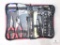Champion Glove Box Tool Set - Socket with Ratchet, Hose Clamp, Pliers, Tire Gauge, Tape, Razor and