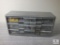 22 Drawer Parts Storage with Assorted Brass Fittings, Bolts, Screws and Fasteners