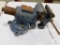 Large Bench Vise with Swivel Base