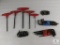 Lot of Assorted Allen Wrenches includes T-Handle Wrenches