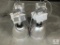 Lot of 4 Hubbell Halogen Light Fixtures