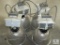 Lot of 4 Hubbell Halogen Light Fixtures