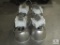 Lot of 4 Hubbell Halogen Light Fixtures