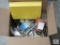 Large Lot of Electrical Items - Outlets & Covers, Wire Nuts, Small Bulbs, Insulated Staples & More
