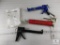 Lot Grease Gun and 2 Caulking Guns