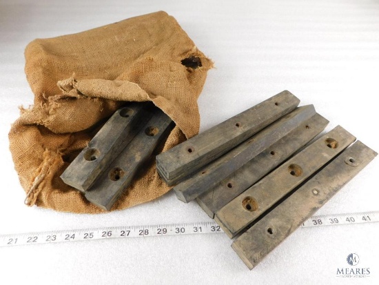 Lot of 12" Rubber Stabilizers (3 screw hole each)