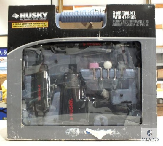 New Husky 3 Air Tool Kit with 47 pc Tool Accessories