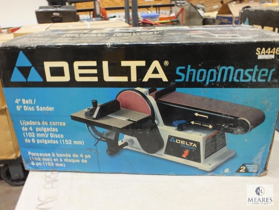 New Delta Shopmaster Combination 4" Belt & 6" Disc Sander