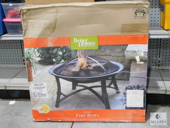 Better Homes and Gardens Fire Bowl - Steel Base and Mesh