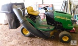 John Deere Riding Mower L110 with Bagger