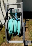Hose Mobile Garden Hose, Nozzle & Caddy