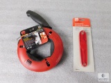 New Gardner Bender 65' Steel Fish Tape and Fuse Puller Tool