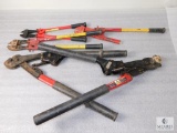 Lot of Assorted HK Porter Cable Cutters & Bolt Cutters - Some in need of Repair